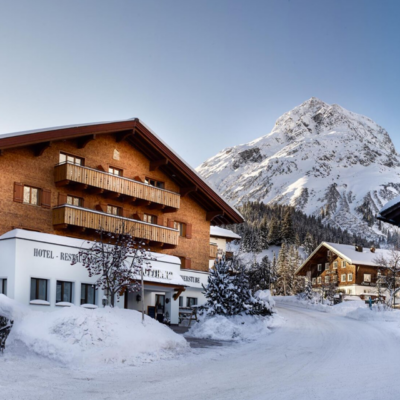 Hotel Gotthard ligt in het hartje van Lech am Arlberg