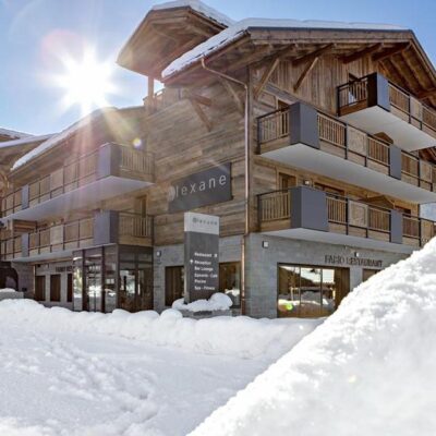 <p>Hotel MGM Les Suites d'Alexane: een gloednieuw hotel in het het hart van het winterse plaatjes Samoëns. Dit hotel ademt luxe met een prachtige wellness