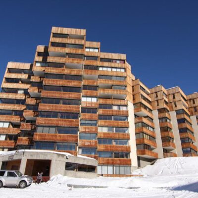 Résidence Sérac heeft een perfecte ligging in Val Thorens. De appartementen zijn eenvoudig