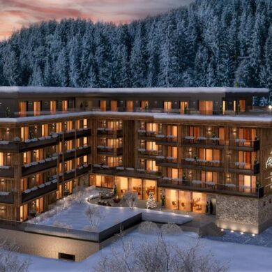 Alpenparks Hotel & Apartment Taxacher in Kirchberg biedt naast luxe hotelkamers ook moderne