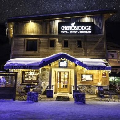 Hotel Chamois Lodge is een modern hotel