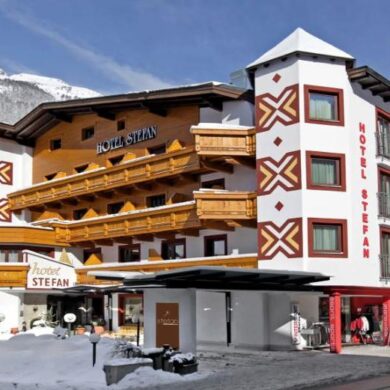 Midden in het bruisende centrum van Sölden en direct naast de Giggjoch gondel