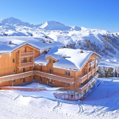 Résidence Les Balcons de Belle Plagne is een prachtig