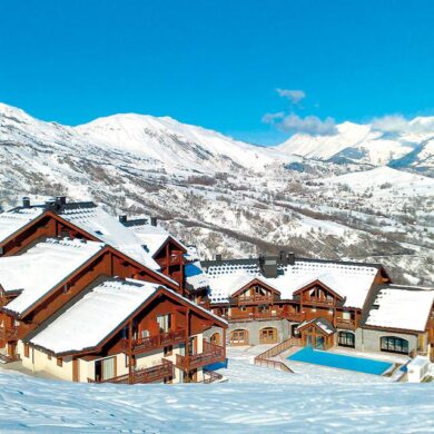 Résidence Les Alpages du Corbier is prachtig gelegen