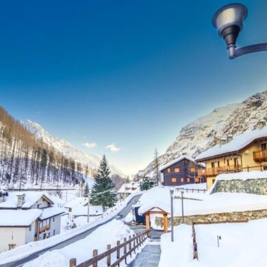 Residenza Anderbatt ligt aan de voet van de Monte Rosa