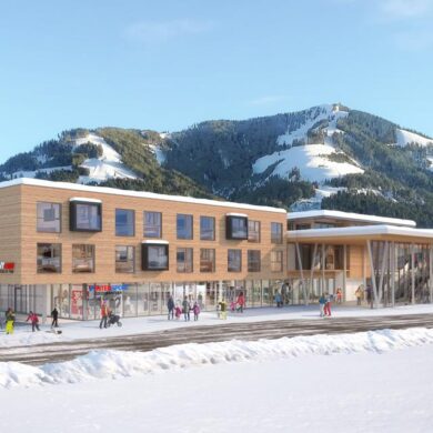 Direct naast de gondel in Brixen vind je Skiwelt Lodge